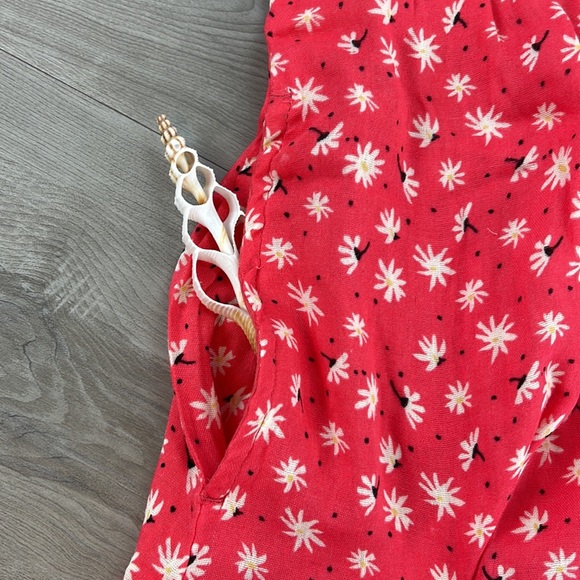 🔆HURLEY🔆 RLY NATURALS TIE STRAP ROMPER - Picture 13 of 14